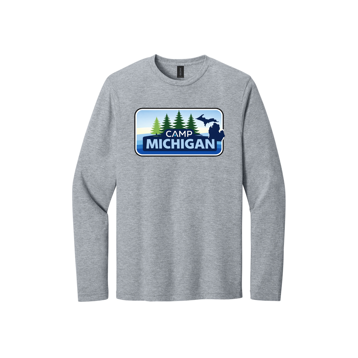 Camp Michigan Unisex Long-Sleeve