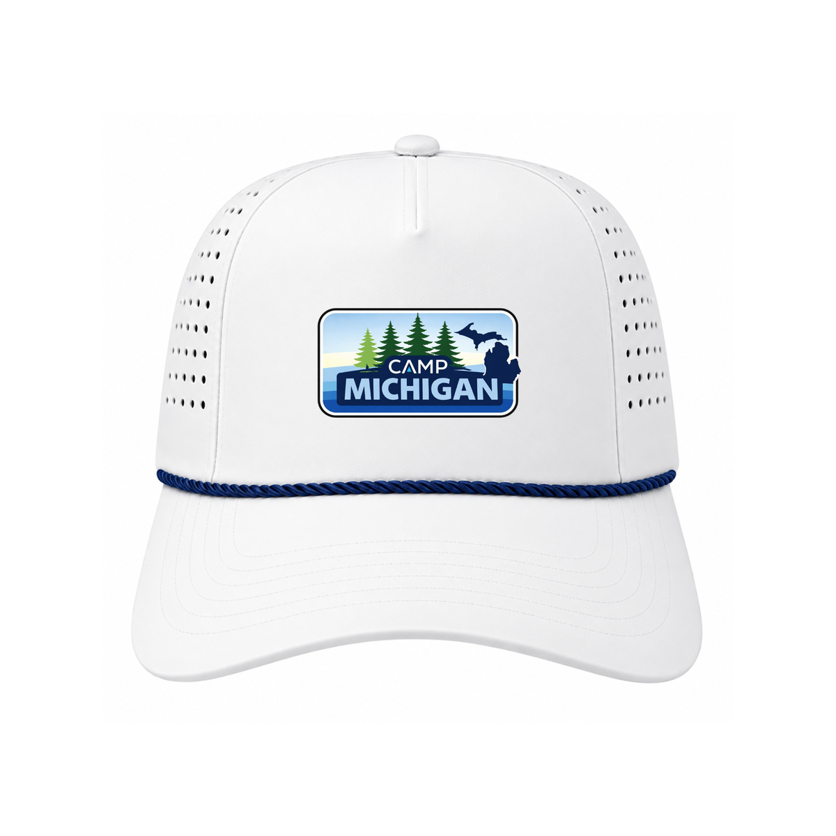 Camp Michigan Patch Hat